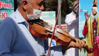 bafin -  Edirneli esnaftan ‘babafingolu’ sazlı-sözlü korona uyarısı Videosu