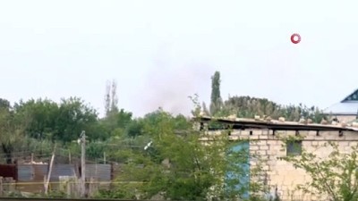  - Ermeni ordusu Terter bölgesinde sivil yerleşim birimlerini vurdu