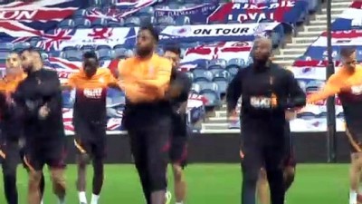 iskocya - Galatasaray, Rangers maçına hazır - GLASGOW Videosu