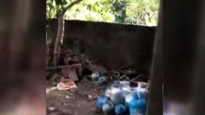 Kaçak sigaralar toprağa gömülü bulundu - KAHRAMANMARAŞ