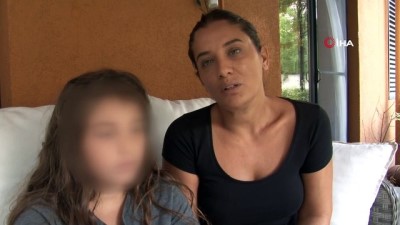 temizlik gorevlisi -  Maske uyarısı yapan 10 yaşındaki kızı böyle darp ettiler Videosu