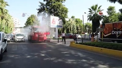  Aydın Büyükşehir Belediyesi salgına karşı önlem almayı sürdürüyor