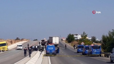 jandarma -  Biga’da feci kaza...Traktör ile tır çarpıştı: 1 ölü, 6 yaralı Videosu