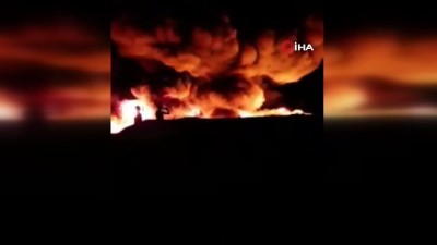 trol -  - Cezayir'de iki petrol boru hattında yangın çıktı Videosu