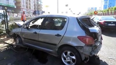 koprulu -  Otomobiller çarpıştı: 1 ağır yaralı Videosu