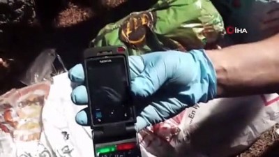 ormana -  Polis FETÖ'nün ormana gömdüğü malzemeleri tek tek çıkardı Videosu