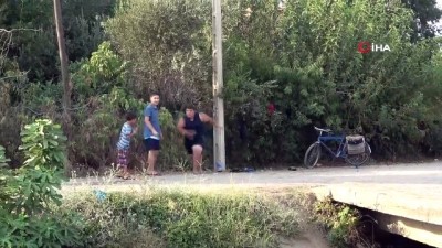 kanal d -  Sıcaklardan bunalan çocuklar sulama kanalına atladı Videosu