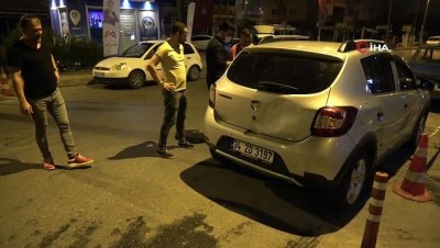 panik atak -  Balayından dönen avukat çifte trafikte sözlü silahlı tehdit Videosu