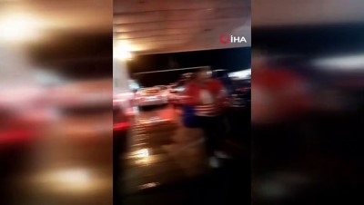  Dümen kilitlendi, feribot kuma saplandı