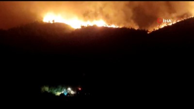 orman mudurlugu -  Hatay’da yeniden alevlenen orman yangını sürüyor Videosu