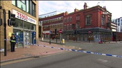 polis -  - İngiltere’de bıçaklı saldırı paniği Videosu
