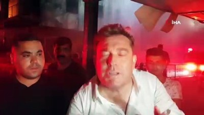 itfaiye araci -  İzmir’de yangın dehşeti: 4 katlı bina alev alev yandı, anne ve bebeği kurtarıldı Videosu