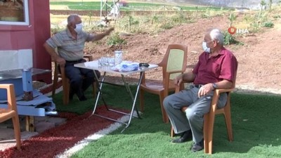  Aşırı sıcaklarda ağaçlara san suyu oldular