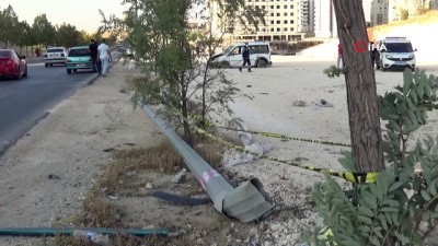  Defalarca takla atan araçtan sağ çıktılar