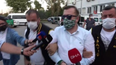  İznik'de şantaj iddiasıyla gözaltına alınan gazeteci Bursa'ya getirildi