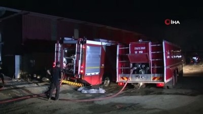  Kahramanmaraş’ta tekstil fabrikasında yangın