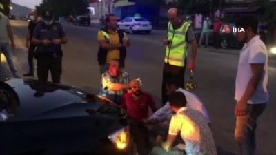 polis -  Malatya'da otomobil ile motosiklet çarpıştı: 1 yaralı Videosu