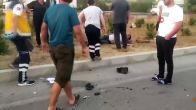  Otomobil ve hafif ticari araç çarpıştı: 4 yaralı