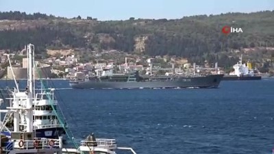 Rus savaş gemisi ‘Andreevsky’ Çanakkale Boğazı’ndan geçti