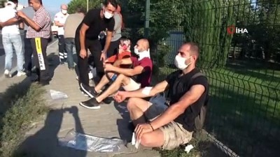  Samsun’da dolmuş minibüs ile otomobilin çarpıştığı kazada çok sayıda yolcu yaralandı.