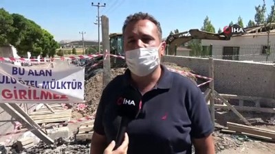 mustakil ev -  Tapulu arazilerindeki yolu kapatmaları, evlerinin yıkılmasını engel olamadı Videosu