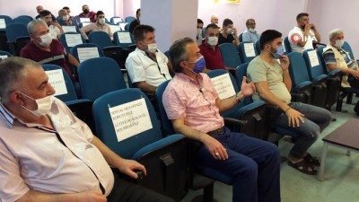 istisare toplantisi -  Pozitif vakaların arttığı Erzincan’da karton bardak, cam bardak istişaresi Videosu