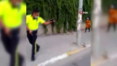 tekstil atolyesi -  Şehir zorbasından polis memuruna:“ En son birinizi öldüreceğim ben” Videosu