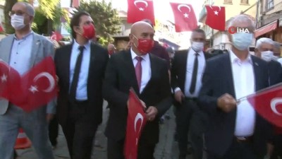  9 Eylül coşkusu “Zafer Yürüyüşü” ile başladı