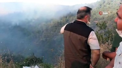  Bursa'daki orman yangını devam ediyor