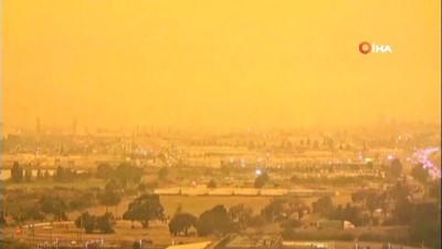  - California'daki yangınlar nedeniyle San Francisco'da gökyüzü turuncuya büründü