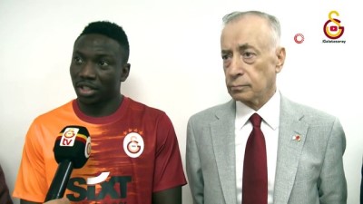 Etebo: 'Büyük ve tarihi bir kulübe geldiğim için çok mutluyum'