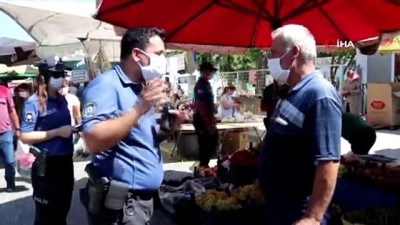  İzmir'de pazarcı esnafına HES kodu uygulaması başladı