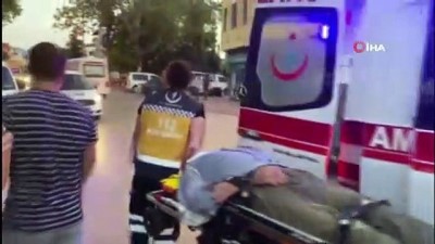  Motosiklet otomobile böyle çarptı