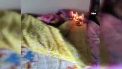 molotof kokteyli -  Önce çocuklarının evini, sonra kendini yaktı Videosu