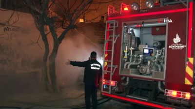trol -  Ümraniye’de cila atölyesinde çıkan yangın paniğe neden oldu Videosu