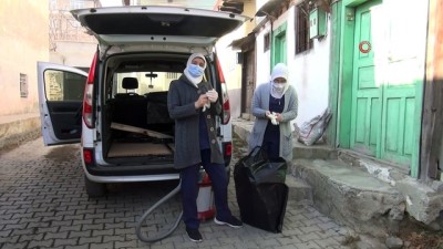 ev temizligi -  Kastamonu Belediyesi'nden pandemide 3 bin haneye temizlik hizmeti Videosu