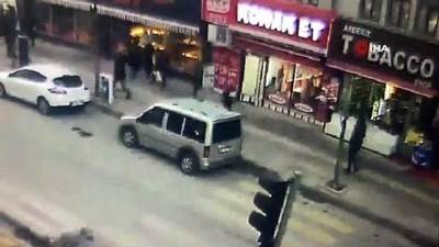  Yankesicilik yapan şahıs kamerada