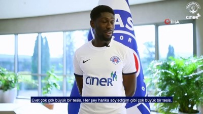 Derrick Luckassen: 'Burada olduğum için mutluyum'