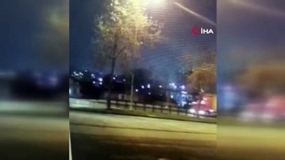  Samsun'da 1 kişinin öldüğü 2 kişinin yaralandığı kazanın kamera görüntüleri ortaya çıktı