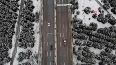 kar manzaralari -  Başkent'tin kartpostallık manzaraları mest etti Videosu