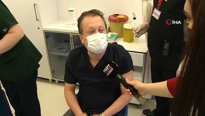  Ankara Şehir Hastanesi'nde aşılama çalışmaları başladı