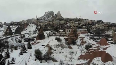 kar manzaralari -  Kapadokya’da kartpostallık kar manzaraları Videosu
