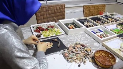 begendik -  Ordulu anne çakıl taşlarını sanat eserine dönüştürdü Videosu