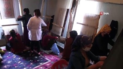 el emegi goz nuru -  Şırnak'ta jirki kilimi kadınlara ekmek kapısı oldu Videosu