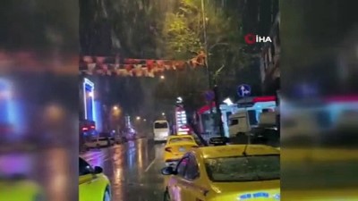  Beklenen kar yağışı Arnavutköy'de başladı
