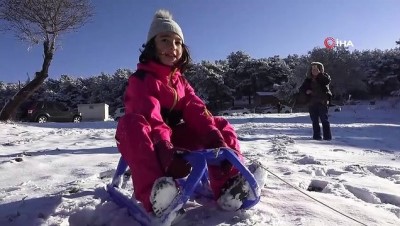 karli hava -  - Çanakkale’de kartpostallık kar manzaraları Videosu