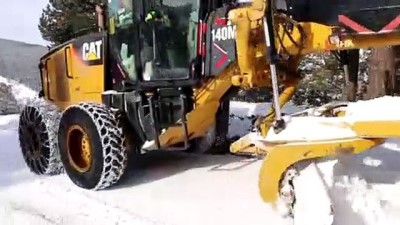  Erzincan'da 267 köy yolu ulaşıma kapandı