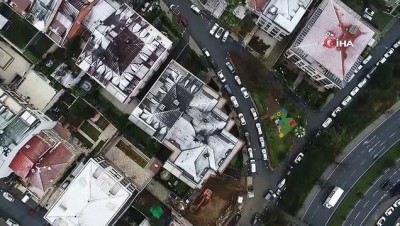 gunesli hava -  İstanbul’un Avrupa yakasında kar manzarası erken sürdü Videosu