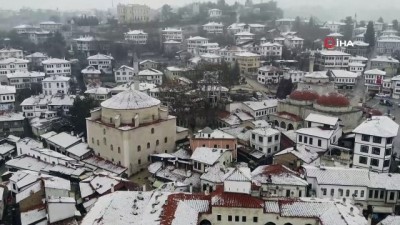  - Safranbolu konakları karla buluştu