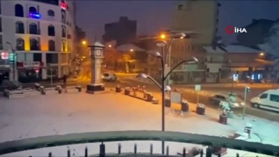  Sındırgı'dan kar manzaraları